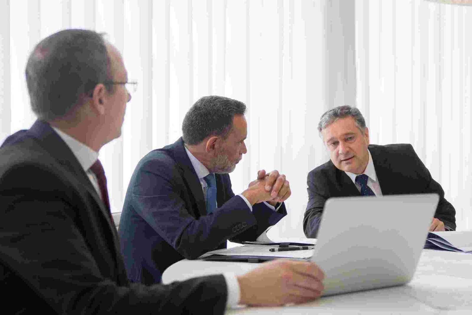 real estate lawyers talking to each other